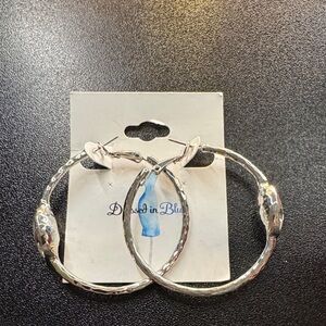 Silver Hoop Earrings